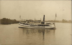 Steamer of the Vansciver Line Postcard