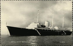 Royal Yacht "Britannia" Steamers Postcard Postcard Postcard