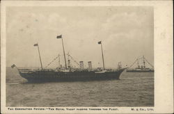 The Royal Yacht Steamers Postcard Postcard Postcard