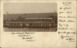 Houseboat "Caprice" Postcard