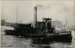 Steamer Tug, McAllister Bros. Postcard