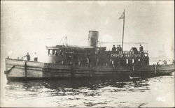 Steamer "T. Hooker Hammersley" Postcard