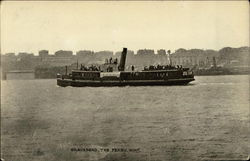 Gravesend, The Ferry Boat Postcard