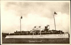 Southend Brittania Steamers Postcard Postcard Postcard