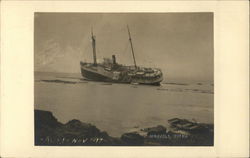 Wreck of the Al-Ki Boats, Ships Postcard Postcard Postcard