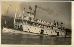 Steamer "Casca" Postcard