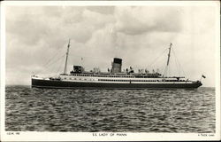 S.S. Lady of Mann Steamers Postcard Postcard Postcard