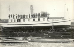 Steamer "Atlantic City" Steamers Postcard Postcard Postcard