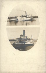 Steamer "Clifton" Steamers Postcard Postcard Postcard