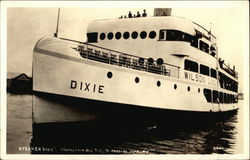 Steamer 'Dixie', Chesapeake Bay Trip to Seaside Park, MD Steamers Postcard Postcard Postcard