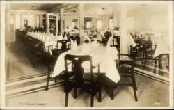 T.S.S. Prince Robert, Dining Room Postcard