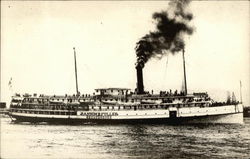 Steamer "Ransom B. Fuller," Boston & Bangor SS Co. Steamers Postcard Postcard Postcard