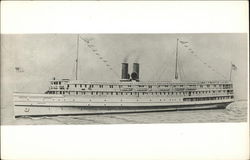 Steamer "Camden" Postcard