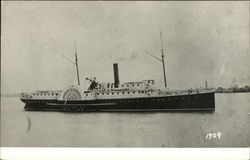 Steamer "Josephine" Postcard