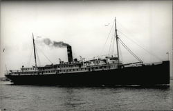 Steamer "City of St. Louis" Postcard