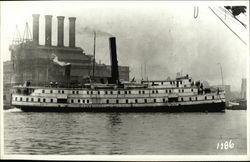 Steamer "Calvert" Postcard