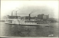 Steamer "Queen Anne" Postcard