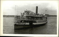 Steamer "Francis Scott Key" Steamers Postcard Postcard Postcard