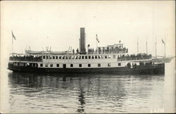 Steamer "Endeavor" Steamers Postcard Postcard Postcard