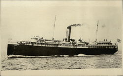 Steamer Cuba on the Ocean Steamers Postcard Postcard Postcard