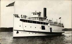 Steamer "Islander" Steamers Postcard Postcard Postcard