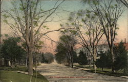 Elm Street, Looking East Lime Rock, CT Postcard Postcard Postcard