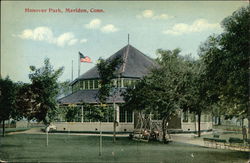 View of Hanover Park Meriden, CT Postcard Postcard Postcard