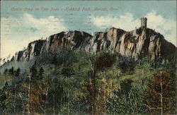 Castle Craig on East Peak - Hubbard Park Postcard