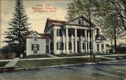 Webb Hall, Wesleyan University Postcard