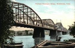 Portland Passenger Bridge Postcard