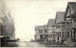 View of Bridgeport Ave. Walnut Beach, CT Postcard Postcard Postcard