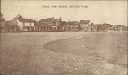 Pond Point Beach Milford, CT Postcard Postcard Postcard