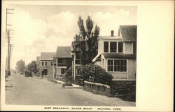 East Broadway, Silver Beach Postcard