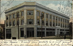 Thomas Neary Memorial Building Naugatuck, CT Postcard Postcard Postcard