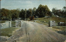 Mohegan Park - Rockwell Street Entrance Postcard