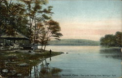 Mohegan Park - The Lake, Looking East Postcard