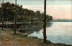 Mohegan Park - The Lake, Looking North Postcard