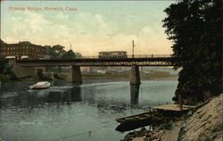 Preston Bridge Norwich, CT Postcard Postcard Postcard