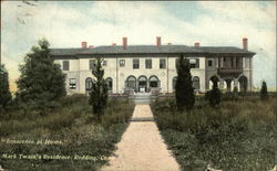 "Innocence at Home." Mark Twain's Residence Postcard