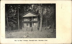 The "Le Mar" Cottage at Emerald Lake Postcard