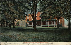 Connecticut Literary Institute Postcard