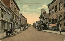 Water Street from Main, looking West Torrington, CT Postcard Postcard Postcard