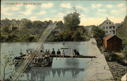 Hook and Eye Dam Postcard