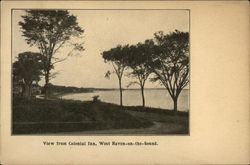 View from Colonial Inn Postcard