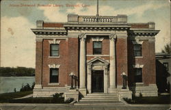 Jessop-Sherwood Memorial Library Westport, CT Postcard Postcard Postcard