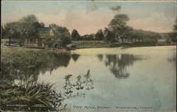 The Mill Pond Windsor, CT Postcard Postcard Postcard