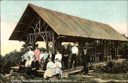 Rustic House - Top of Wachusett Mountain Fitchburg, MA Postcard Postcard Postcard