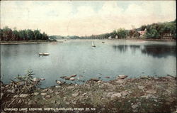 Crooked Lake Looking North Sand Lake, NY Postcard Postcard Postcard