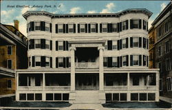 Street View of Hotel Thedford Postcard