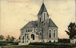 The Gale Memorial Library Postcard